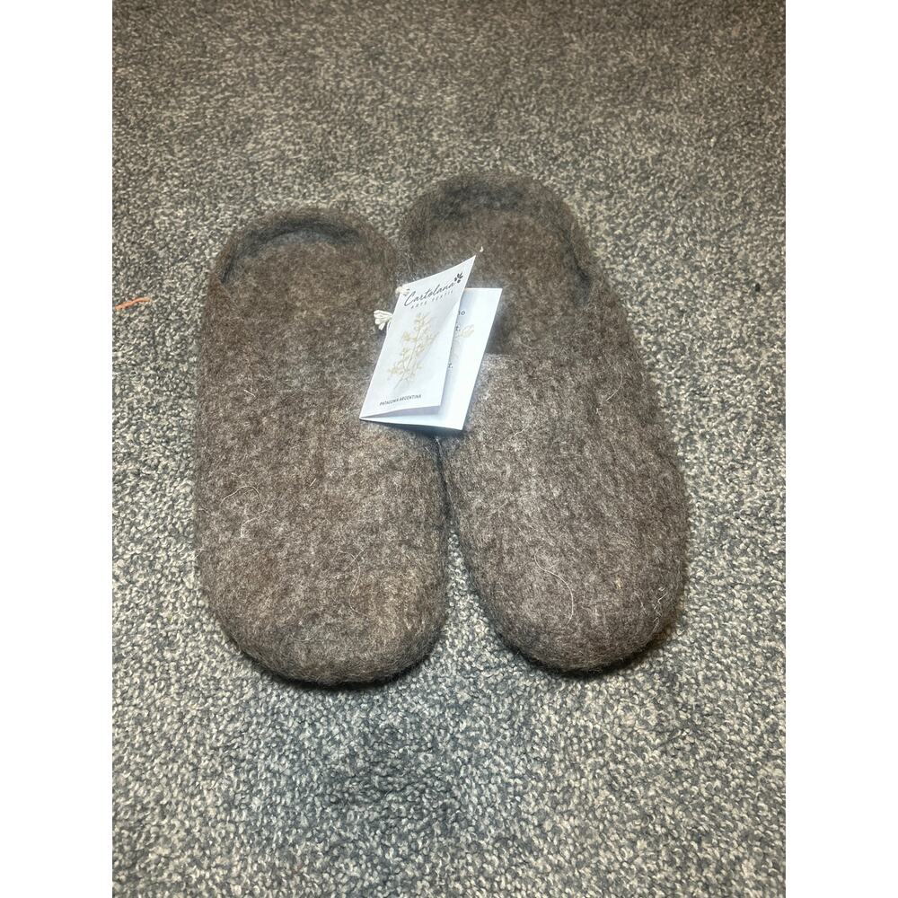 Handmade Wool Felted Slippers hand made in Patagonia argentina women’s 7.5-8 new
